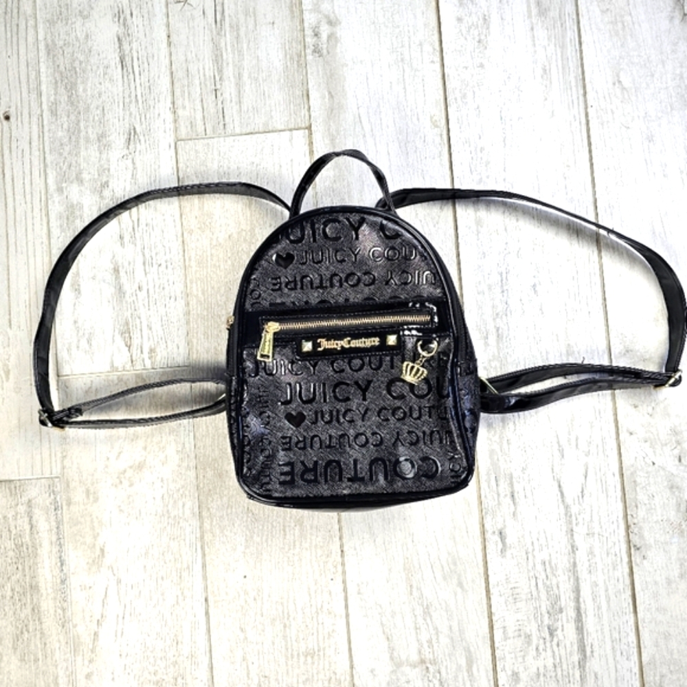 Juicy Couture Mini Faux Leather Backpack